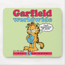 Garfield världsomspännande Mousepad musmattor