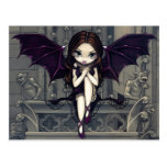 "Gargoyles av Notre Dame" vykort