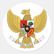Garuda Pancasila, t beväpnar Indonesien, Indonesie Runda Klistermärken