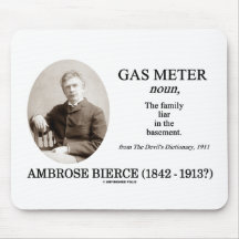 Gasa mäter (Ambrose Bierce djävulen ordbok) Musmattor