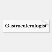 Gastroenterologist Bildekal