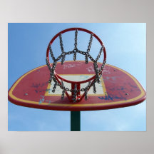 Gatabaskettryck Affisch