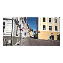 Gataplats Estland Skräddarsydda Fotokort