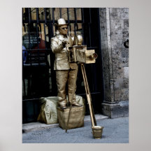 Gator av Siena, italientryck Print