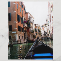 Gator av Venedig Flygblad Designs