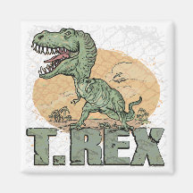 Gåvaidéer för T Rex vid Mudge studior Kylskåpmagneter