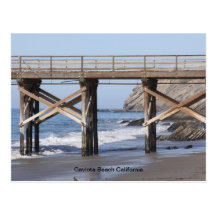 Gaviota strand Kalifornien Vykort