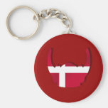 Gåvor för flagga för Danmark Viking hjälmdanska Nyckel Ring