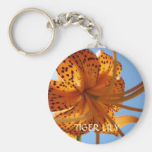 Gåvor för NYCKELRINGAR KEYCHAIN för TIGERLILJABLOM