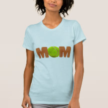 Gåvor för tennismammamors dag t-shirt