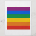 Gay prideflaggaT-tröja Custom Flyer