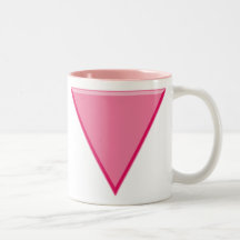 Gay priderosatriangel kaffe kopp