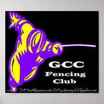 Gcc-fäktningaffisch