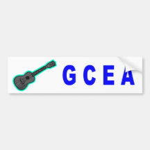 GCEA (Ukulele) Bildekaler