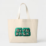 Ge sig tillbaka tote bags