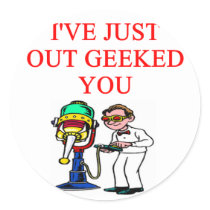 GEEK RUNDA KLISTERMÄRKEN