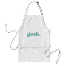 geek. förkläden