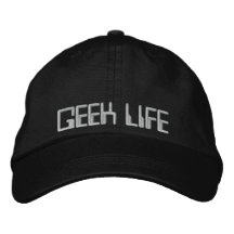 GEEKLIV BRODERAD BASEBALL KEPS