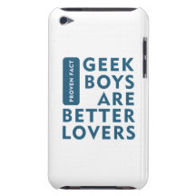 Geekpojkar är bättre älskare iPod touch Case-Mate fodral