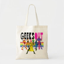 Geeks UT bär på hänger lös Kasse