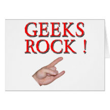Geekssten!  med räcka hälsningskort