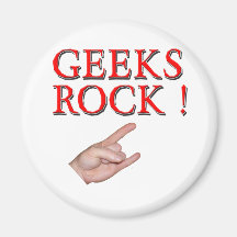 Geekssten!  med räcka kylskåpsnagnet