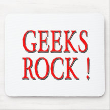 Geekssten!  Rött Musmattor
