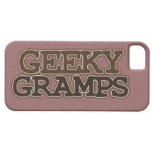 Geeky Gramps iPhone 5 Cases