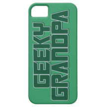 Geeky morfar iPhone 5 Case-Mate fodraler