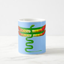 geflügelte Schlange winged Snake Kaffeehaferl
