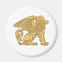 geflügelter Löwe winged lion Magnets