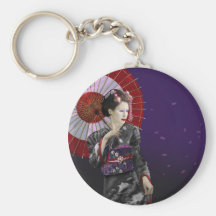 Geisha Nyckel Ring
