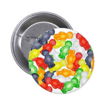 Gelébabyar Knappar Med Nål