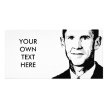 General McChrystal Hälsningskort Med Foto