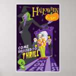 Generisk Halloween partiaffisch