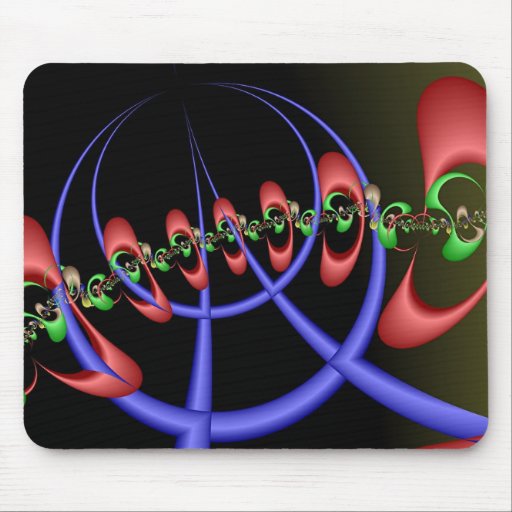 Genljuda fractalen Mousepad Mus Matta