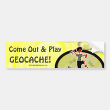 Geocaching önskar att leka? bildekaler