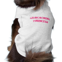 Geocaching Princess T-shirt För Hundar