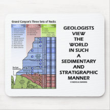 Geologer beskådar Sedimentary stratigrafiskt för v Mus Mattor