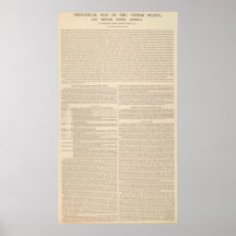 Geologisk karta av Förenta staterna 2 Posters