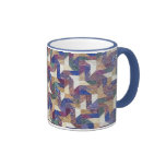 Geometrisk patchworkmugg