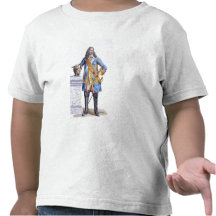 George Monke (1608-70) hertig av Albermarle från ' T-shirt