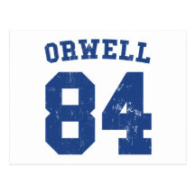 George Orwell Jersey vykort 1984
