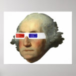 George Washington i affischen 3D