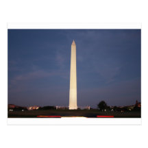 George Washington monument Vykort