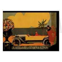 Georges Roy annonsering Kort