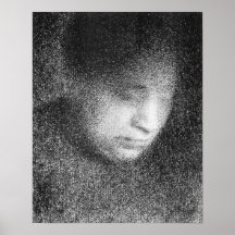 Georges Seurat-Seurats mor Affisch