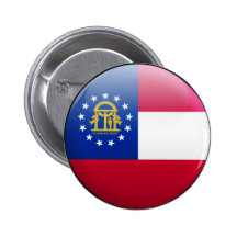 Georgia USA flagga Knappar