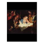 Gerard skåpbil Honthorst Nativity Vykort