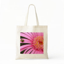 Gerbera med nyckelpiga tyg kassar